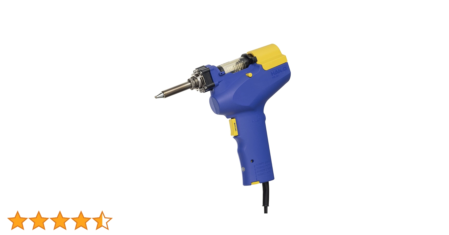 RAKUTAO114757様用 Amazon | 白光(HAKKO) ダイヤル式温度制御はんだ吸取器 ハンディ